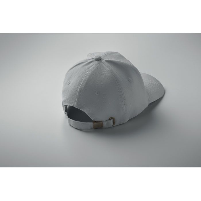MO1464-07Buffalo Baseball cap 6 panels 260g_m²_ grau
