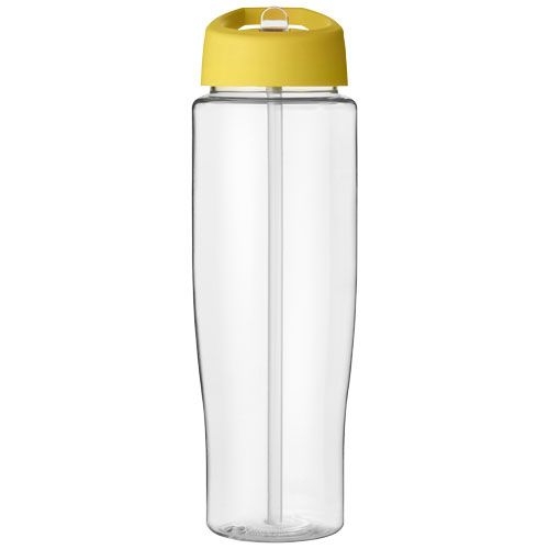 PF210044-25H2O Active® Tempo 700 ml Sportflasche mit Ausgussdeckel_ transparent_gelb
