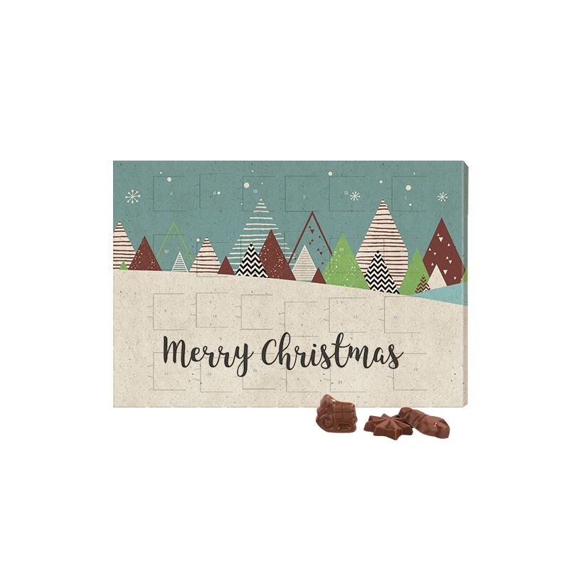 JG20072Classic Wand Adventskalender Friedl_ Graspapier