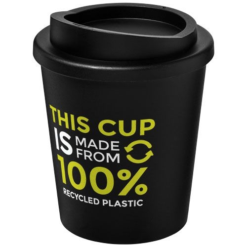 PF210452-1Americano® Espresso 250 ml recycelter Isolierbecher_ schwarz