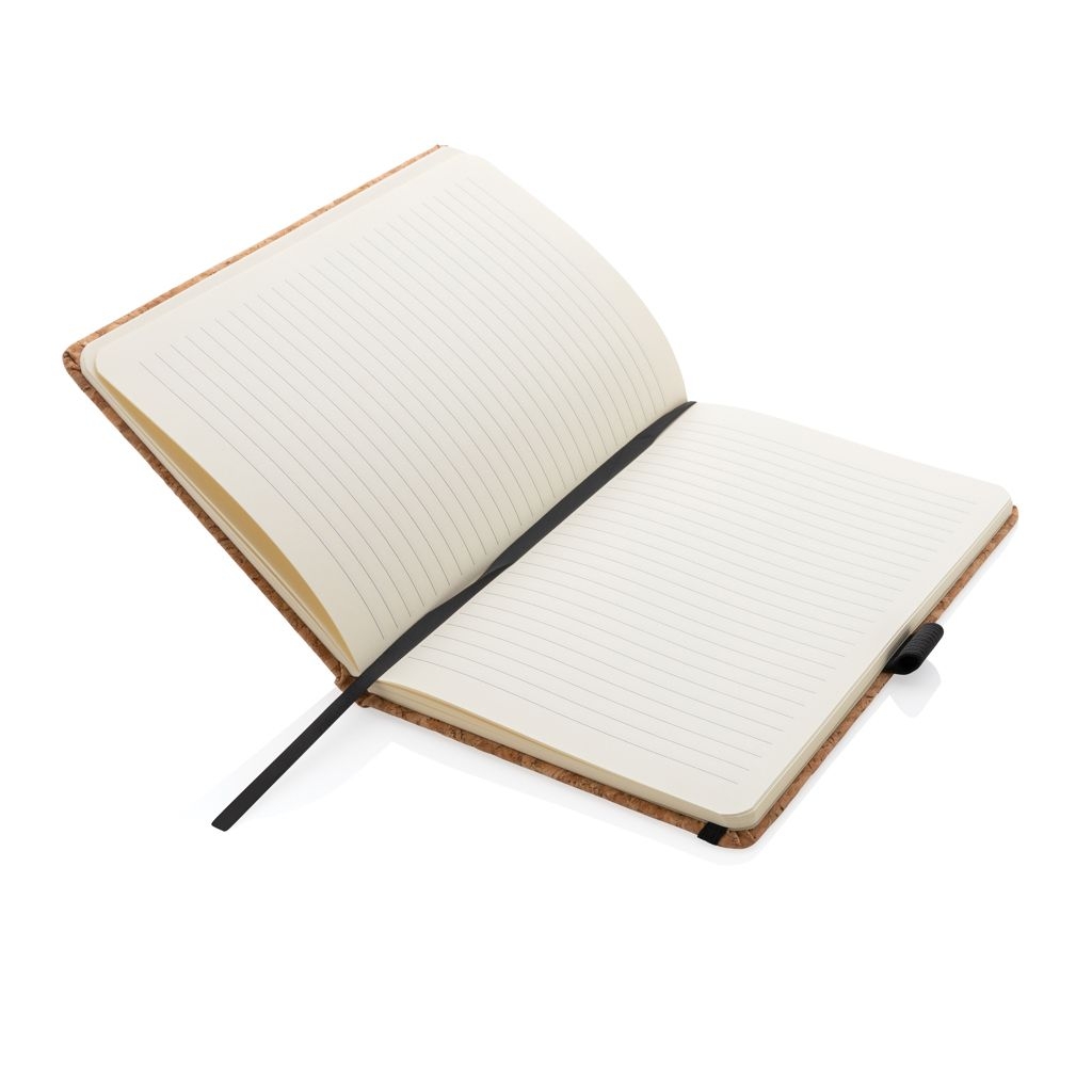 XDP774.24-9Kork Hardcover Notizbuch A5_ braun