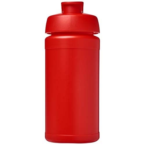 PF210289-2Baseline Rise 500 ml Sportflasche mit Klappdeckel_ rot_rot