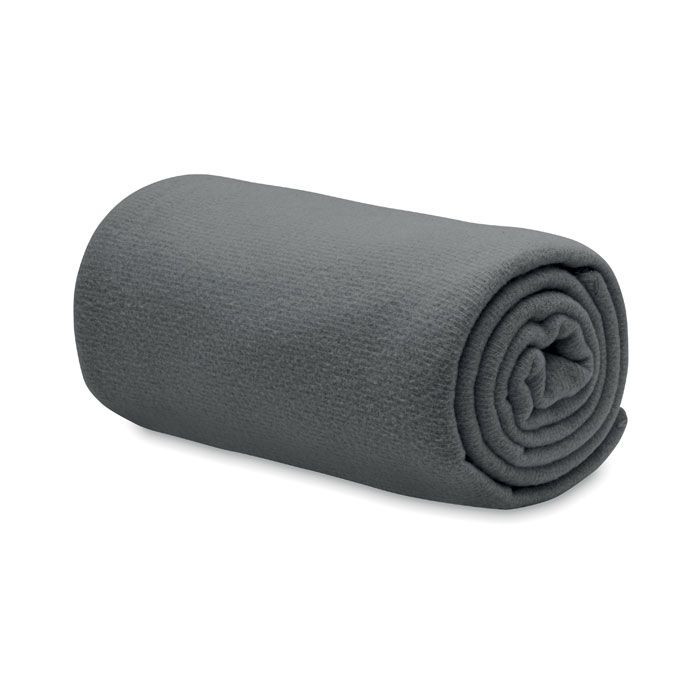 MO6805-15Bogda RPET-Polar Fleece-Decke_ Steingrau