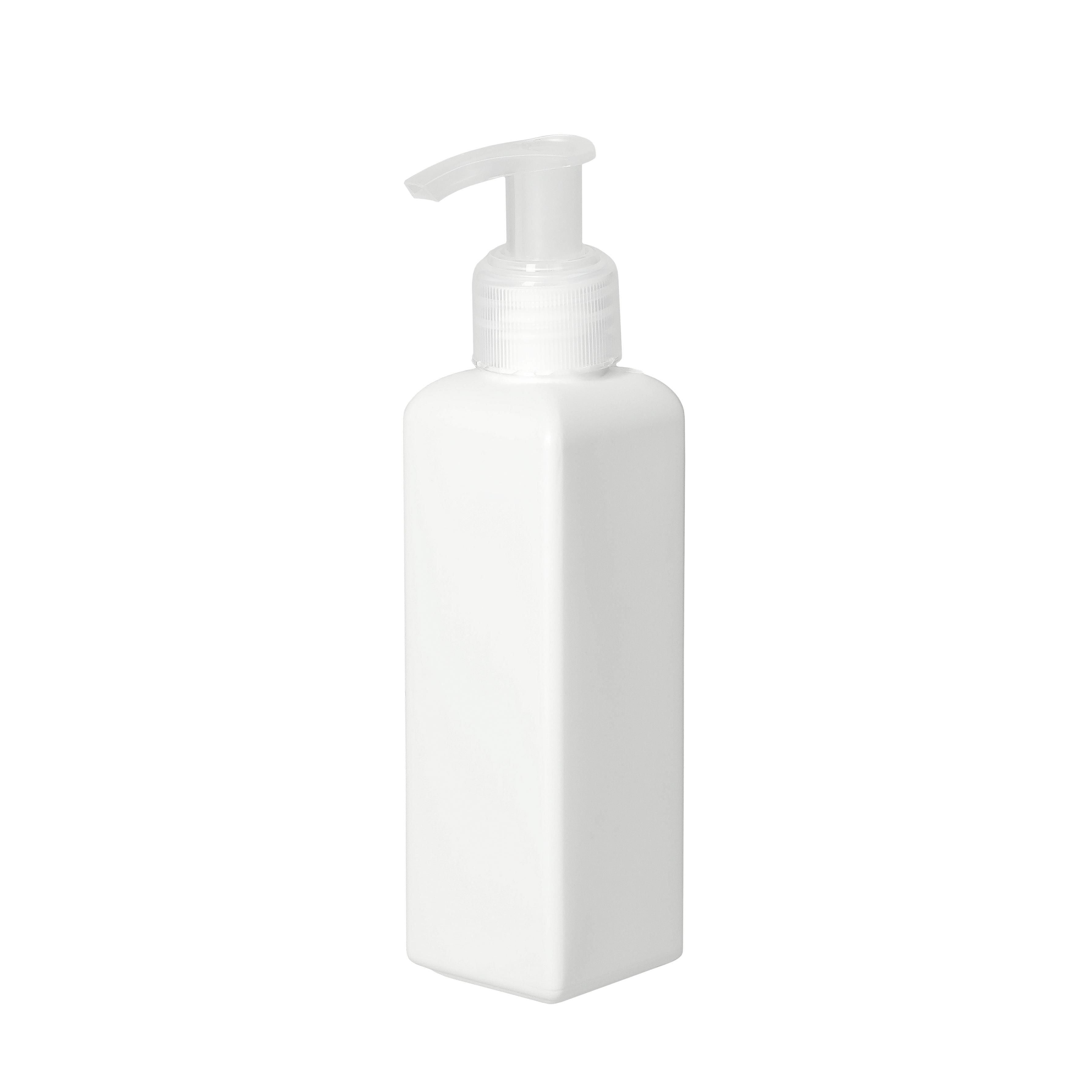 EL01486-1Dosierflasche mit Spender 150 ml unbefuellt_ weiss