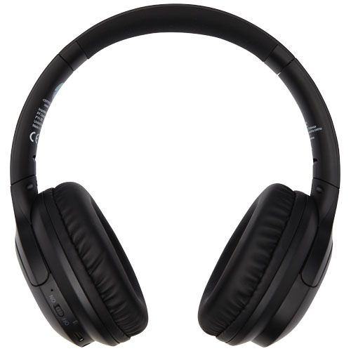 Loop Bluetooth®-Kopfhörer aus recyceltem Kunststoff, schwarz