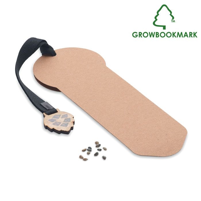 MO6226Growbookmark™ Lesezeichen Kiefersamen