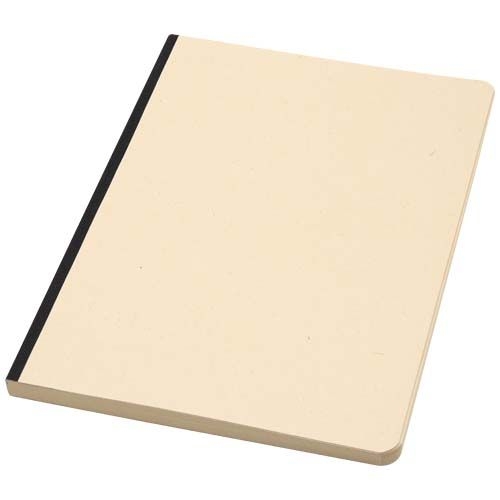 PF106125-4Liliana A5 Zuckerrohr und RPET Softcover Notizbuch_ schwarz