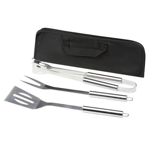 Barcabo 3-teiliges Grillset, silber