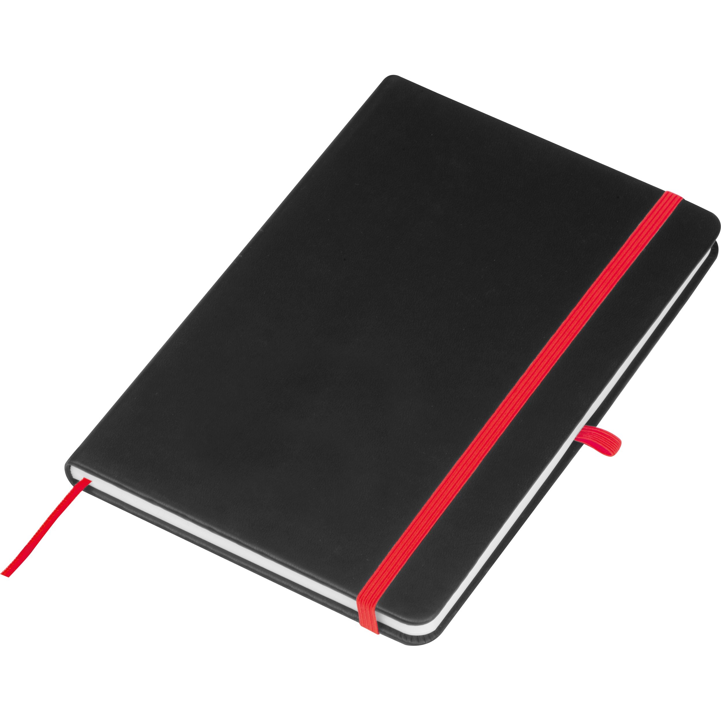 MA23867-05A5 Notizbuch mit farbiger Gravur SILKE_ rot