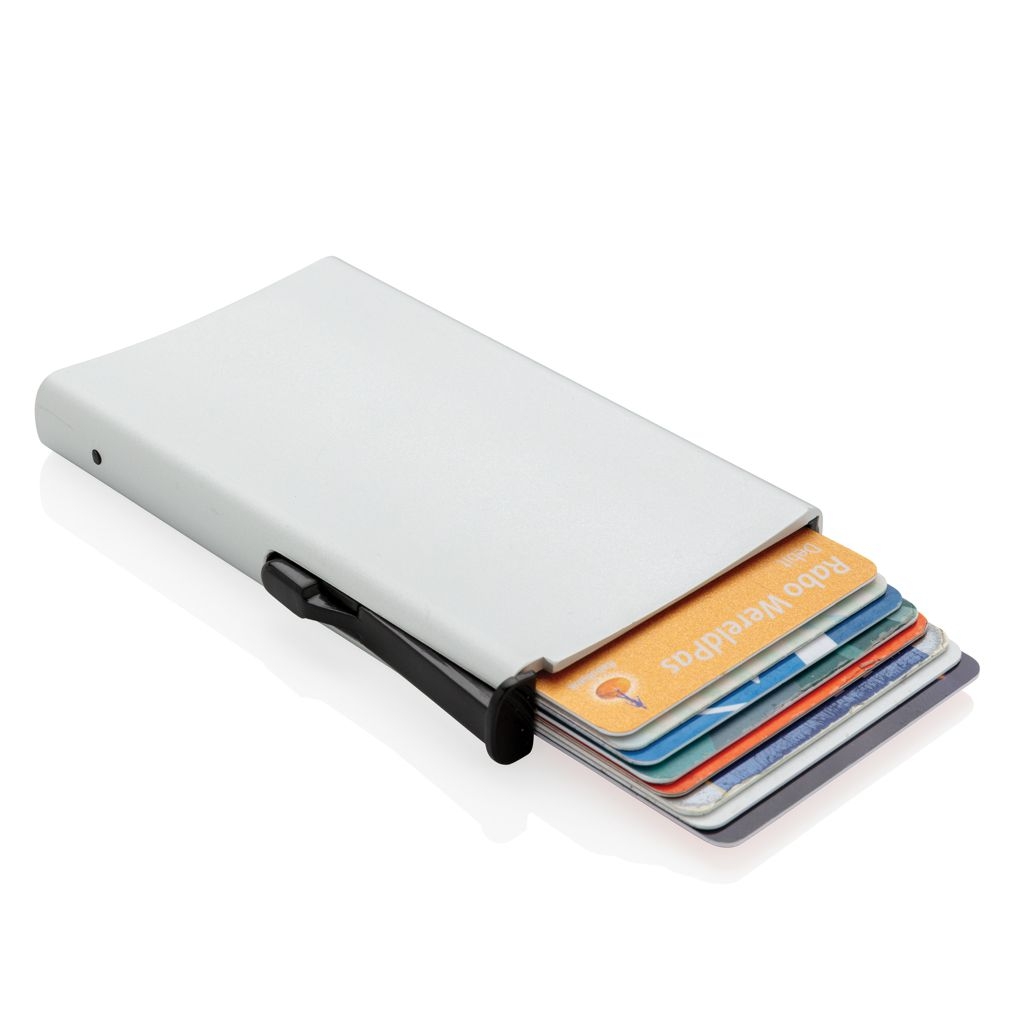 XDP820.04-2Aluminium RFID Kartenhalter_ silber
