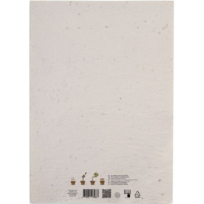 MO6914-06Asidi DIN A4 Wildblumen-Samenpapier_ weiss