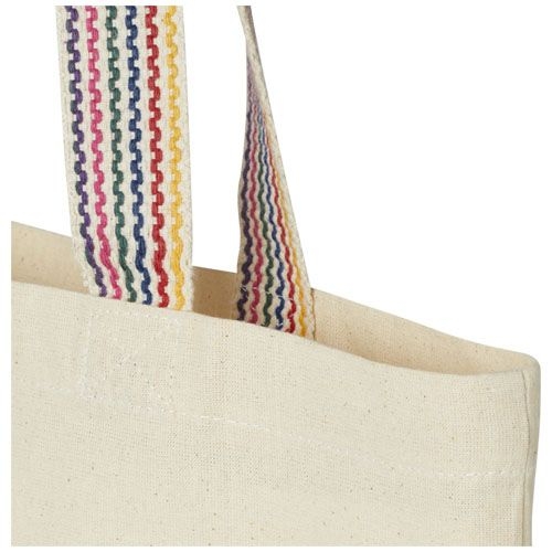 PF120642-1Rainbow 180 g_m² recycelte Tragetasche 5L_ natur
