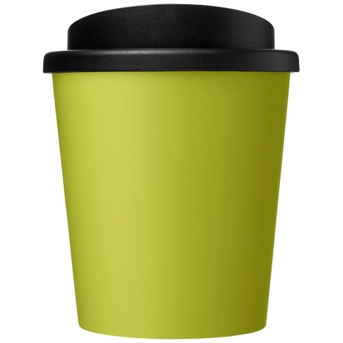 PF210452-6Americano® Espresso 250 ml recycelter Isolierbecher _ limone_schwarz