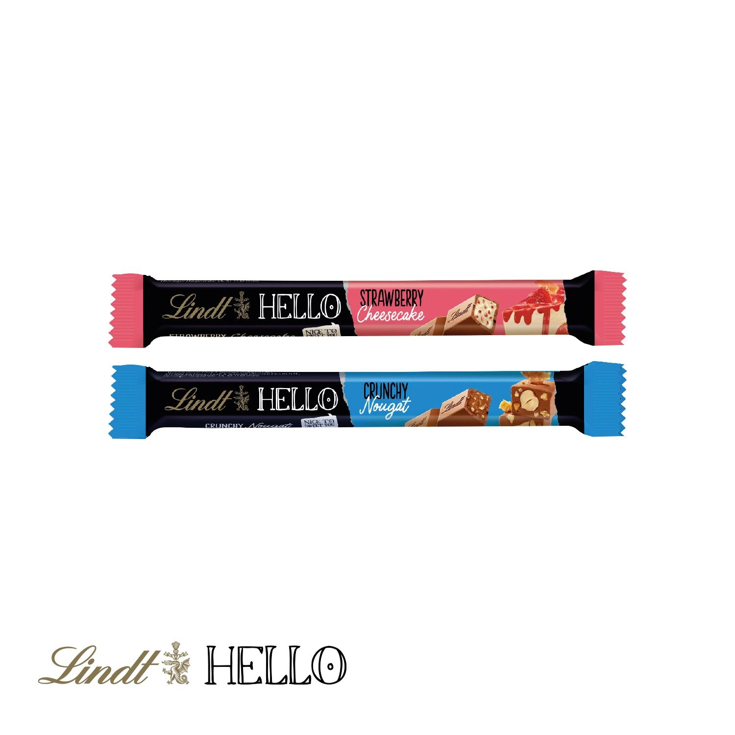 CD91264-01Schokoladenstick Lindt HELLO_ Hello Schokostick_ Strawberry Cheesecake