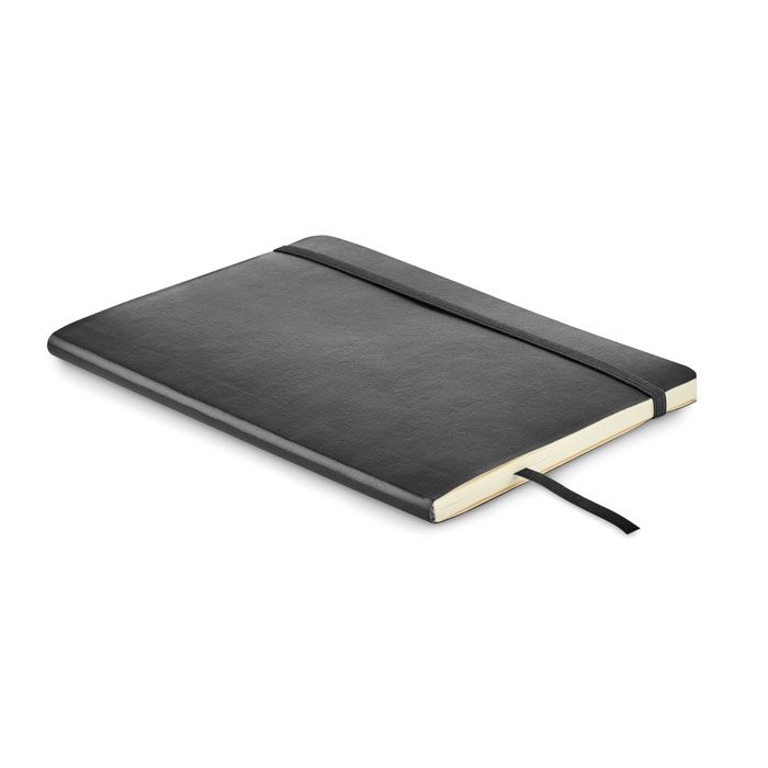 MO2118-03Breta DIN A5 Notizbuch recycelt_ schwarz
