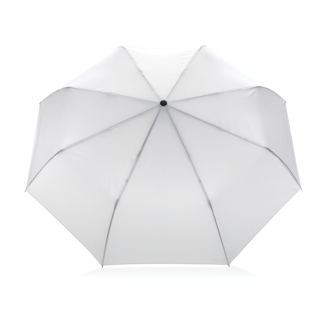 XDP850.60-321_ Impact AWARE™ RPET 190T Mini-Schirm automatic open_close_ weiss