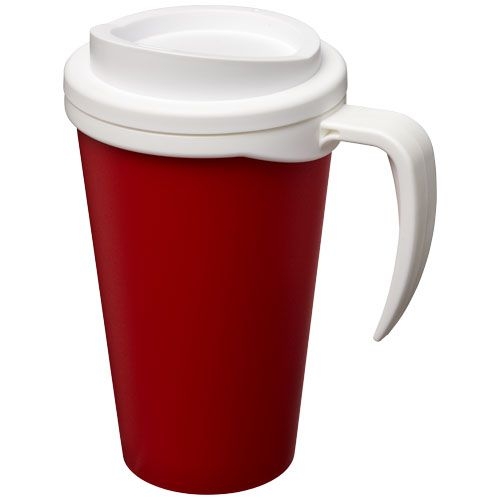 PF210004-9Americano® Grande 350 ml Isolierbecher_ rot_weiss PF210004-9Americano® Grande 350 ml Isolierbecher_ rot_weiss