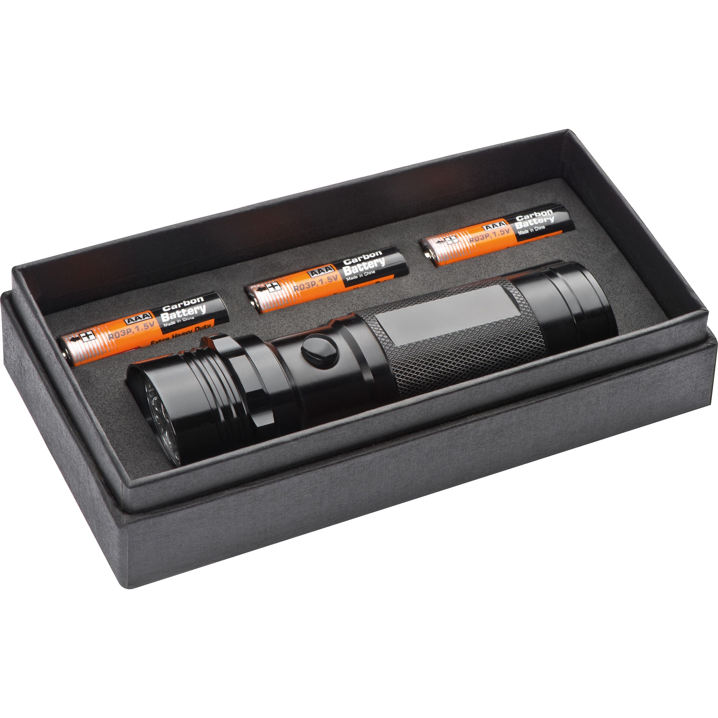 MA88422-03Taschenlampe mit 14 LEDs in einer Box_ schwarz