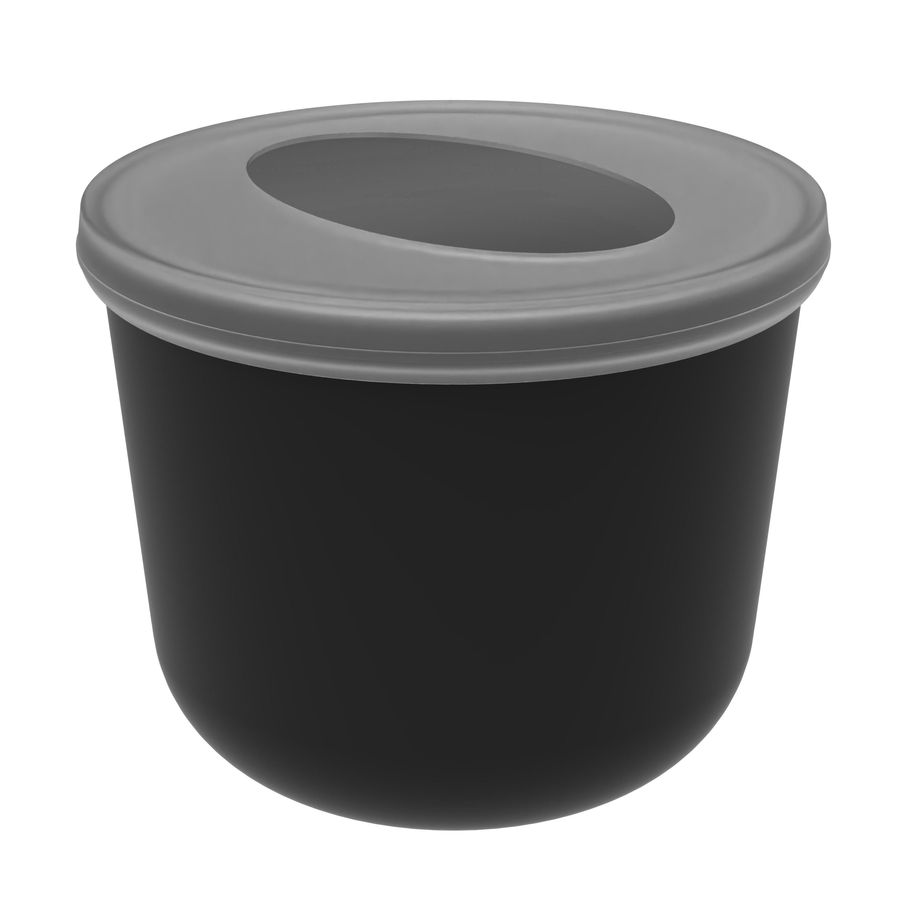 EL02041-5Lunchpot _ToGo_ 650 ml_ schwarz_ transparent