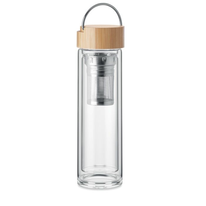 MO6854-22Batami Trinkflasche Glas 400ml_ Transparent