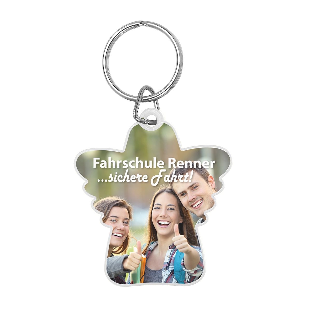 HE8288Schluesselanhaenger Schutzengel