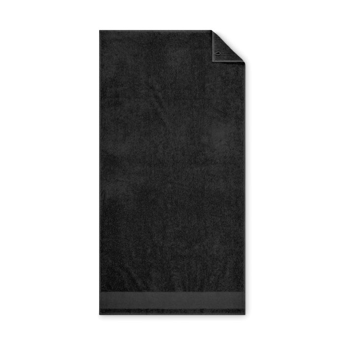 MO2766-03Island 70 Badetuch Baumwolle 70X140cm_ schwarz