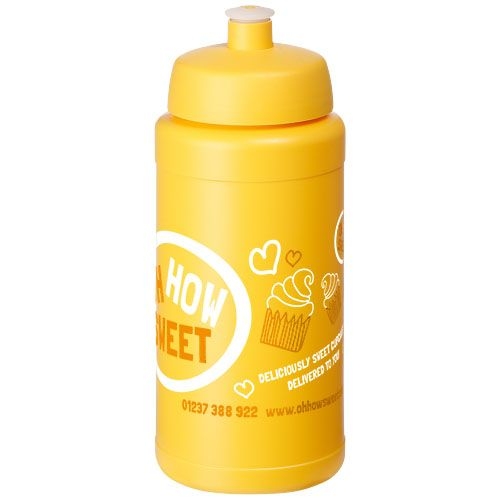 PF210688-22Baseline® Plus 500 ml Flasche mit Sportdeckel_ gelb