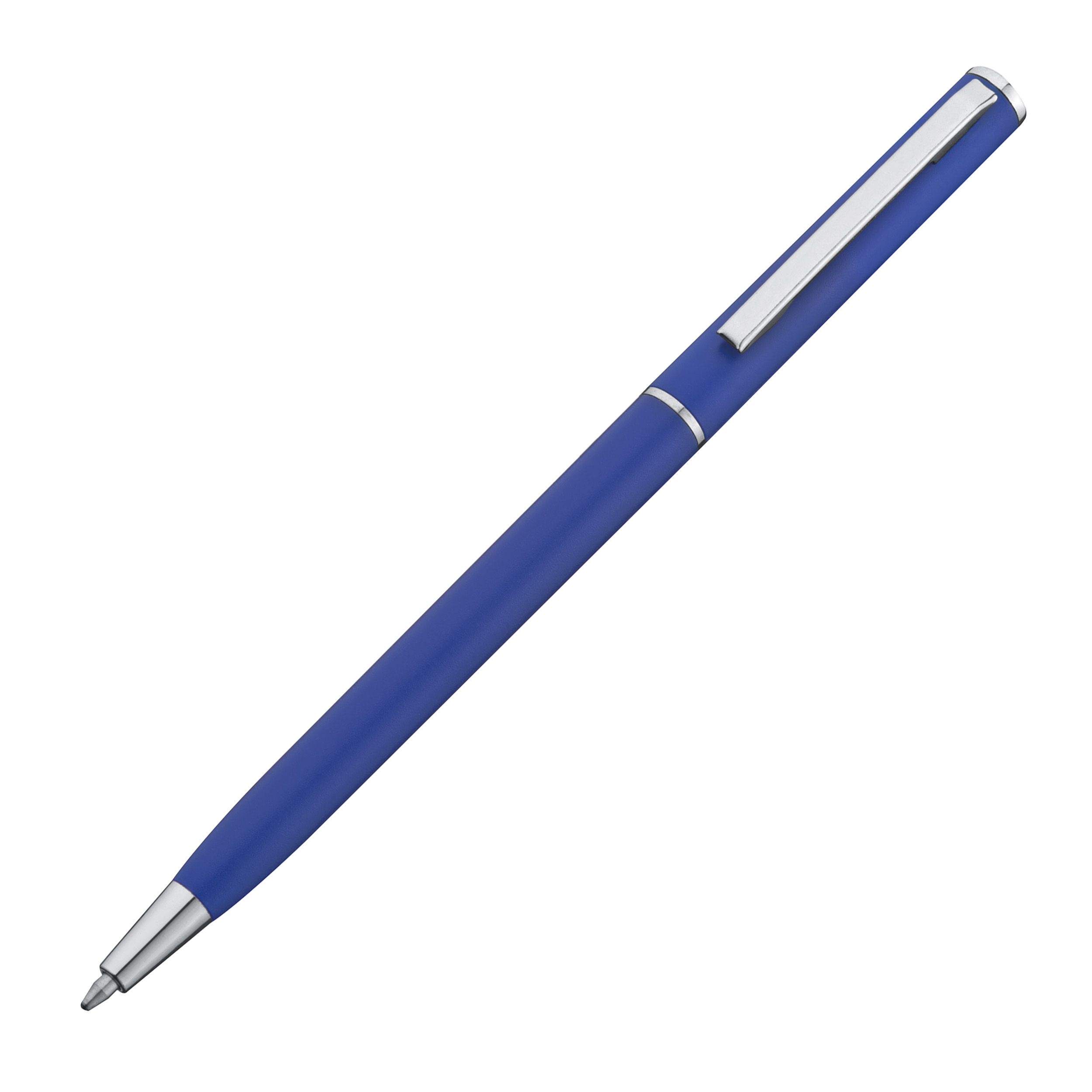 MA13405-04Kugelschreiber in schlanker Form _ blau