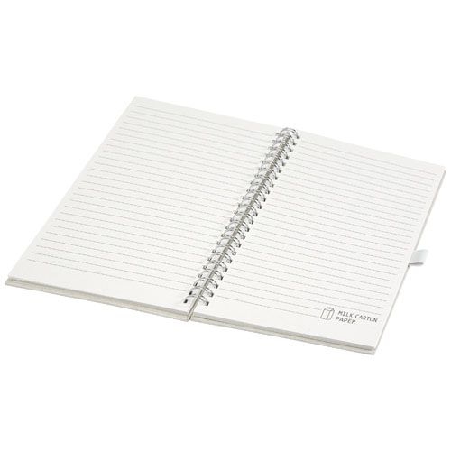 PF107783-1Dairy Dream A5 Spiral Notizbuch aus recyceltem Milchkarton_ offwhite