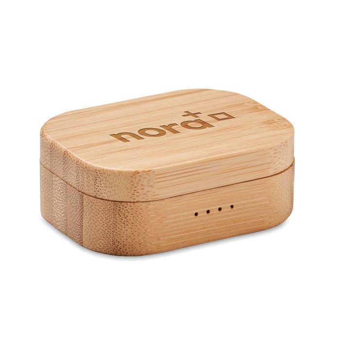 MO6780-40Jazz Bamboo TWS 5.0 wireless Ohrhoerer-Set_ Holz