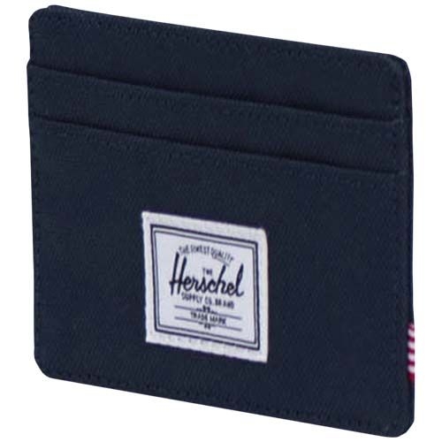PF120756-1Herschel Charlie Kartenhalter aus recyceltem RFID_ navy