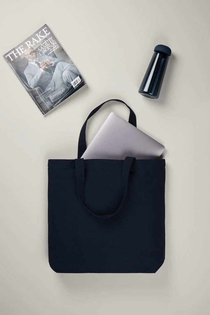 XDV76202-5VINGA Hilo AWARE™ Tragetasche aus recyceltem Canvas_ navy blau