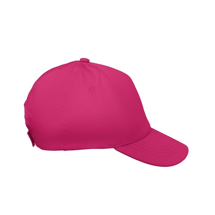 MO2346-38Buzz Kids 5-Panel-Baseball-Cap Kinder_ fuchsie