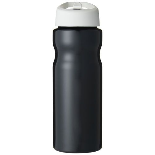 PF210049-9H2O Active® Base 650 ml Sportflasche mit Ausgussdeckel_ schwarz_weiss