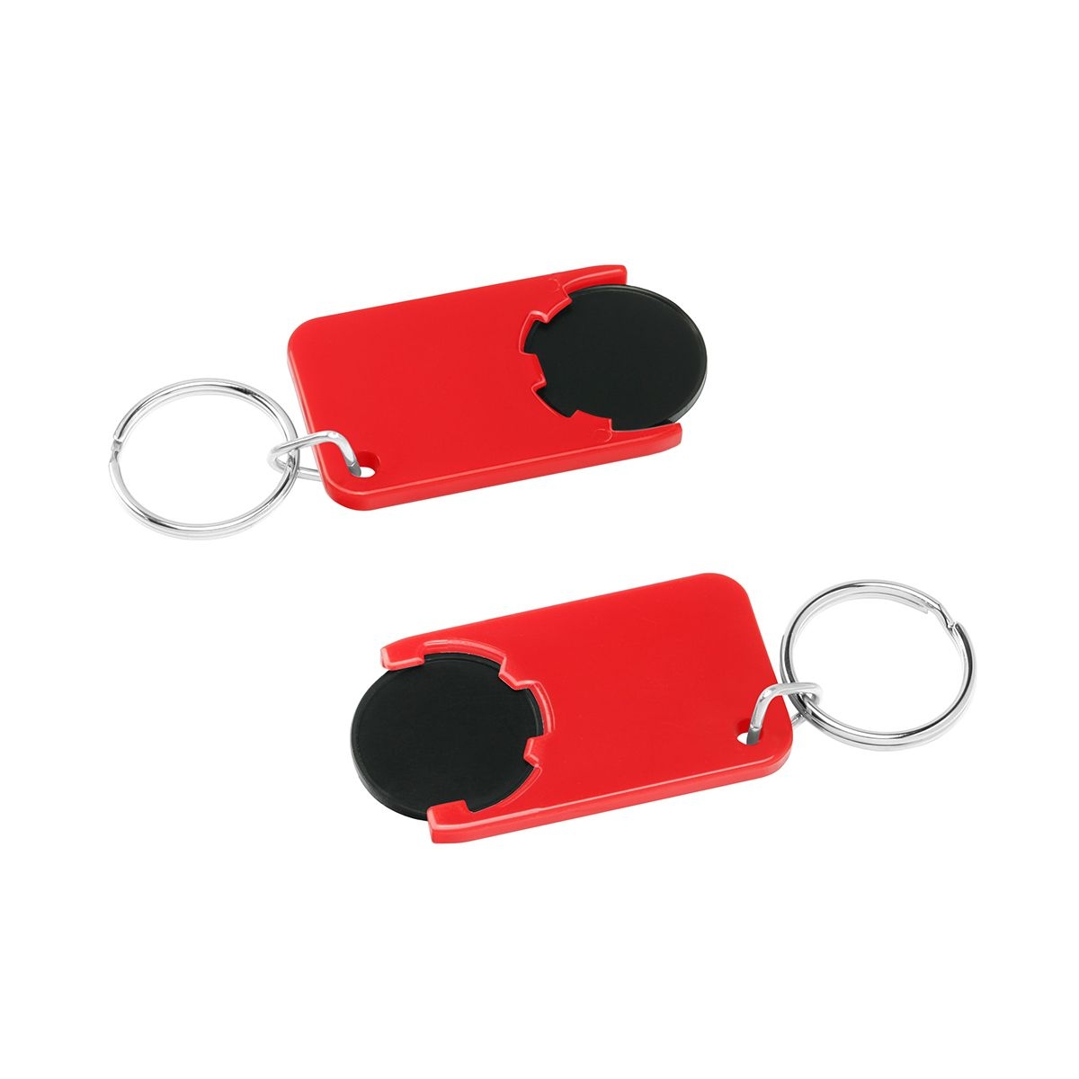 HE7454R-6-1Chiphalter mit 1€-Chip _Beta_ schwarz_ rot HE7454R-6-1Chiphalter mit 1€-Chip _Beta_ schwarz_ rot
