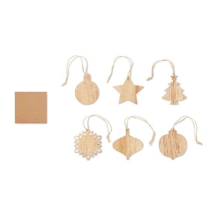 CX1495-40Chriset Weihnachtsschmuck Holz_ holz