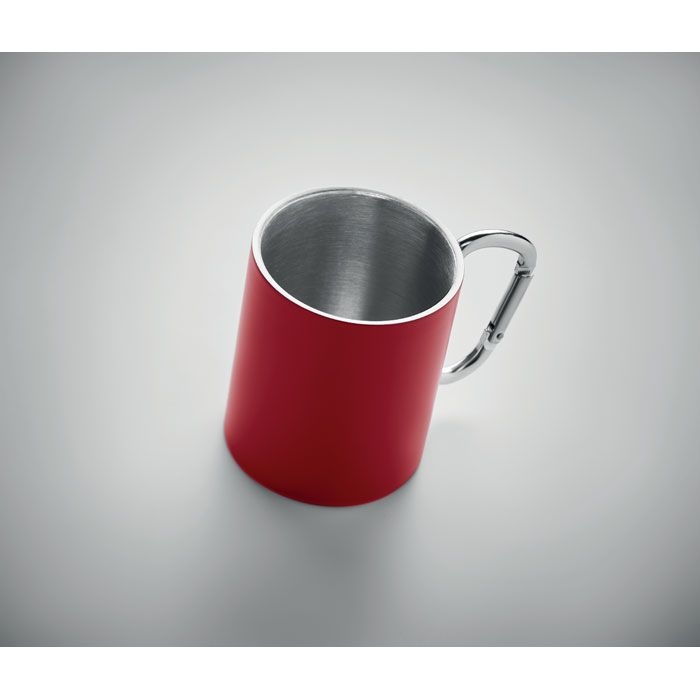 MO6873-05Trumba Trinkbecher mit Karabiner_ Rot