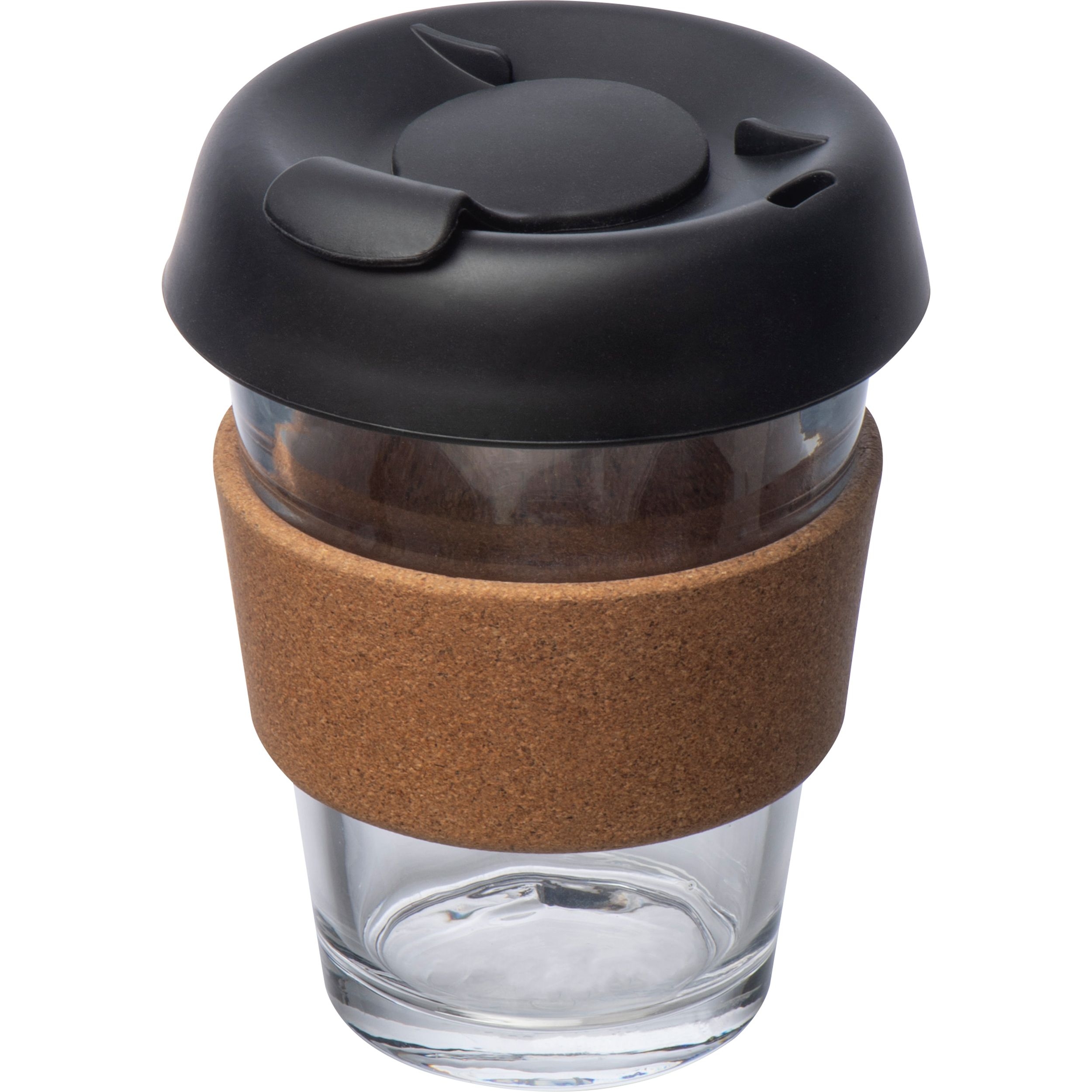 MA82667Glasbecher mit Korkmanschette
