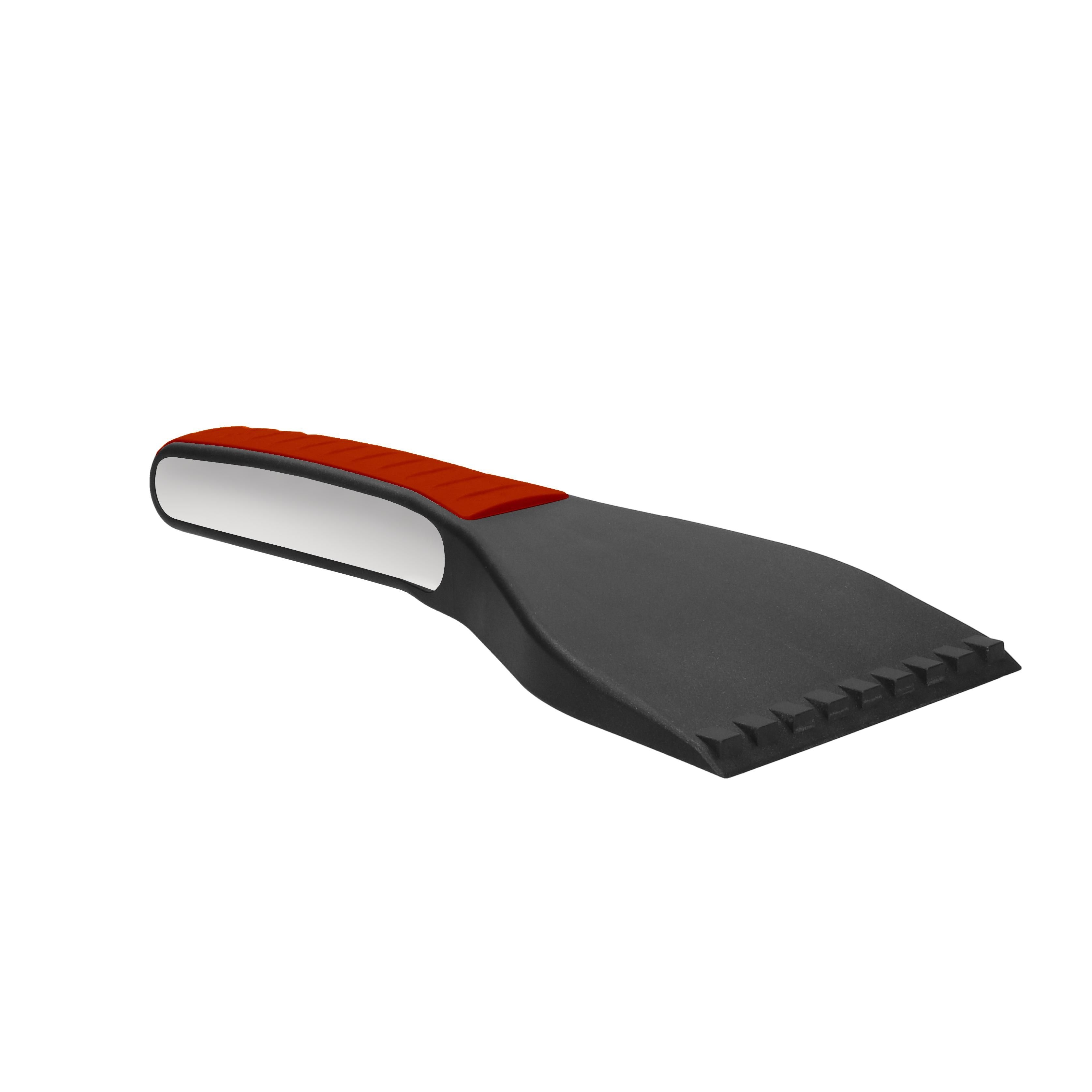 EL01013-4Eiskratzer _TopGrip - Digital Vision_ perlgrau_ standard-rot