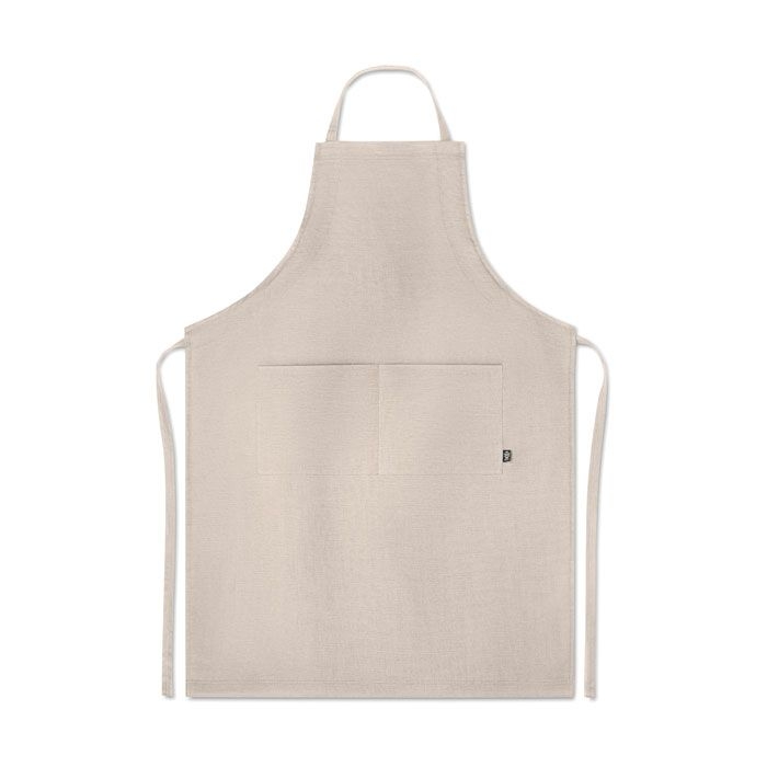MO6164-13Naima Apron Hanf Kuechenschuerze 200g_m²_ Beige