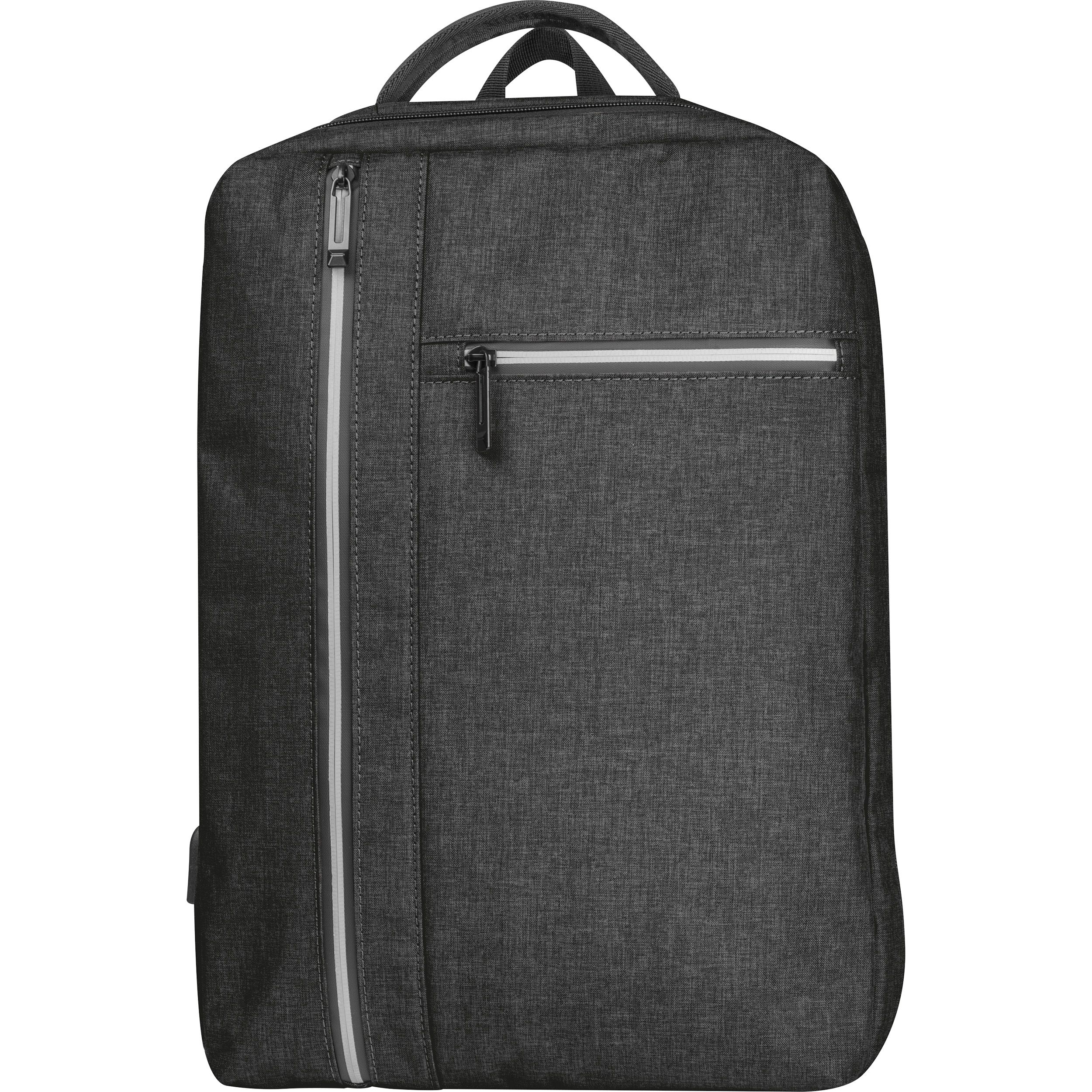 MA63665-03Wasserabweisender Rucksack aus Nylon_ schwarz