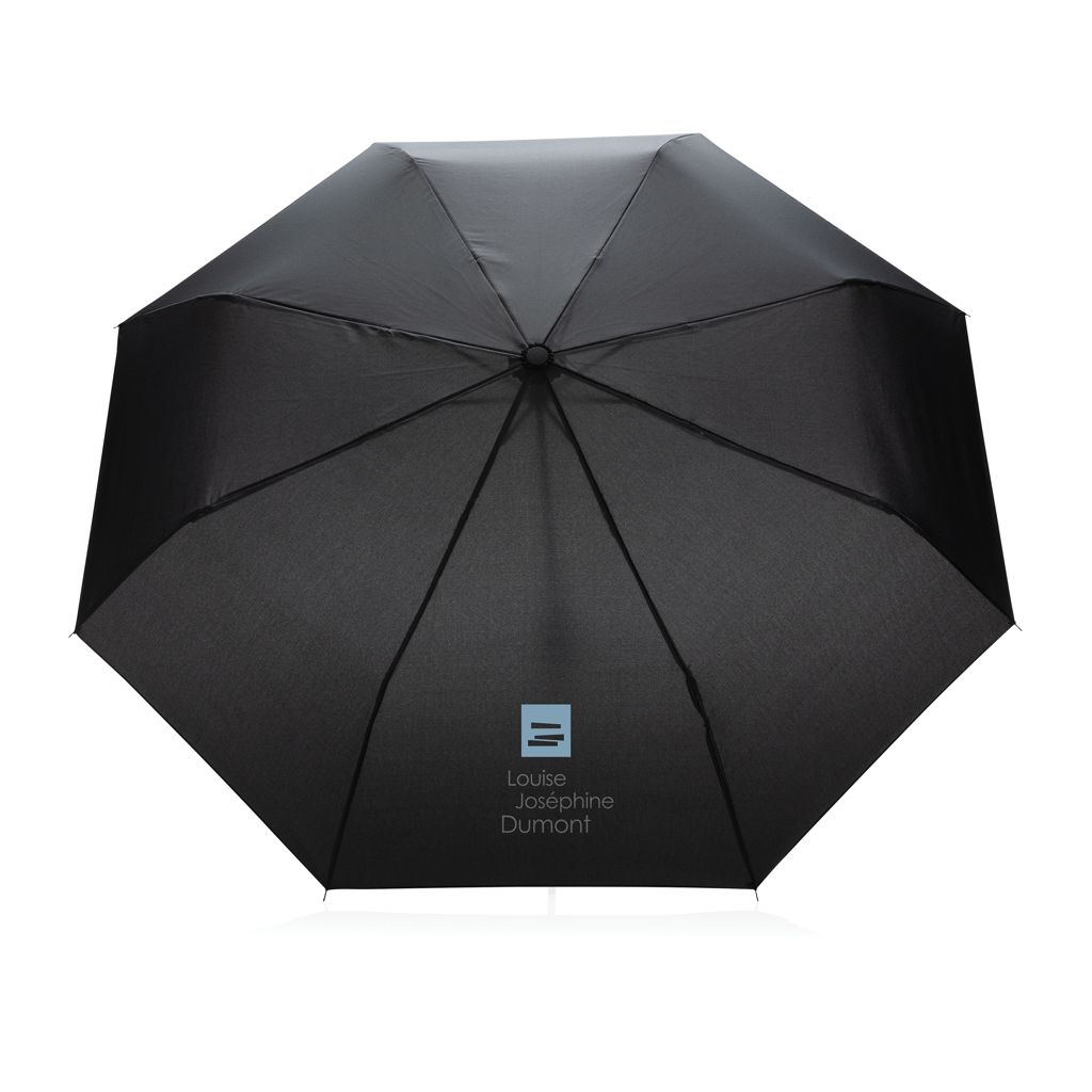 XDP850_58-120.5_ Impact AWARE™ RPET 190T Mini-Schirm_ schwarz