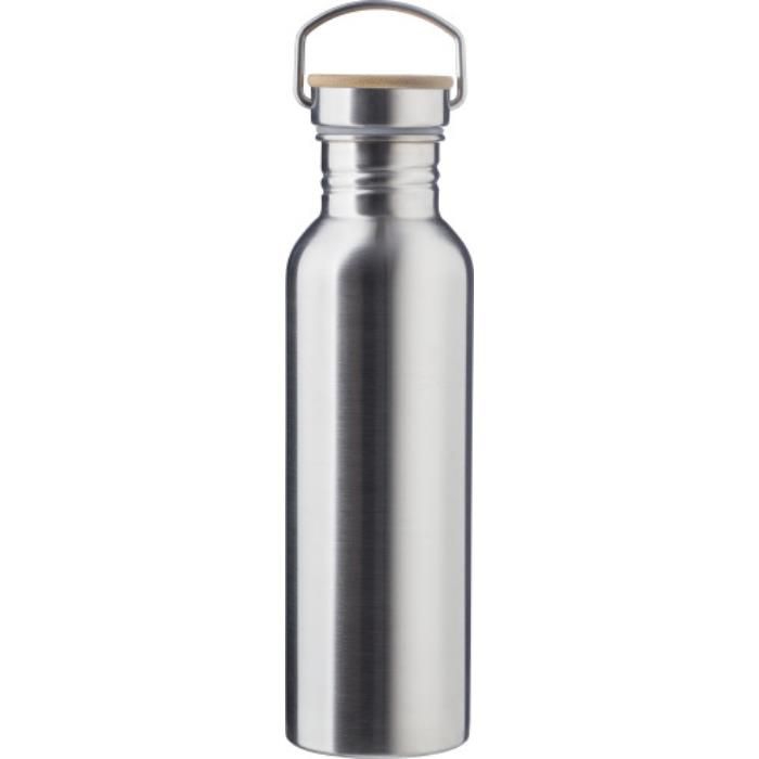 GI865174-32Edelstahl Trinkflasche Mohnblume_ Silber GI865174-32Edelstahl Trinkflasche Mohnblume_ Silber