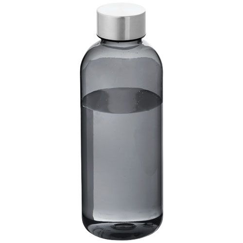Spring 600 ml Trinkflasche, transparent schwarz
