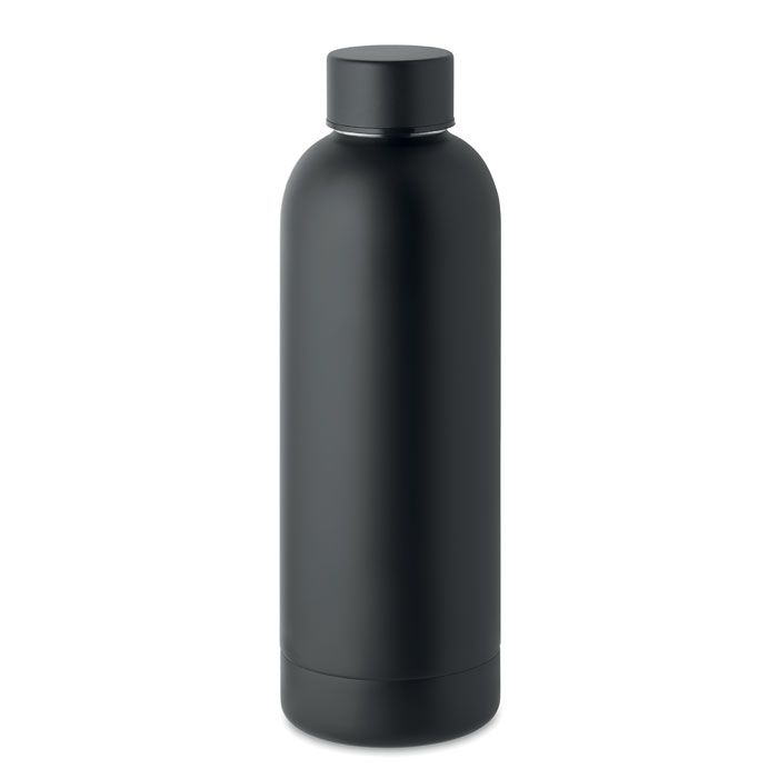 MO6750-03Athena Trinkflasche Edelstahl 500 ml_ Schwarz
