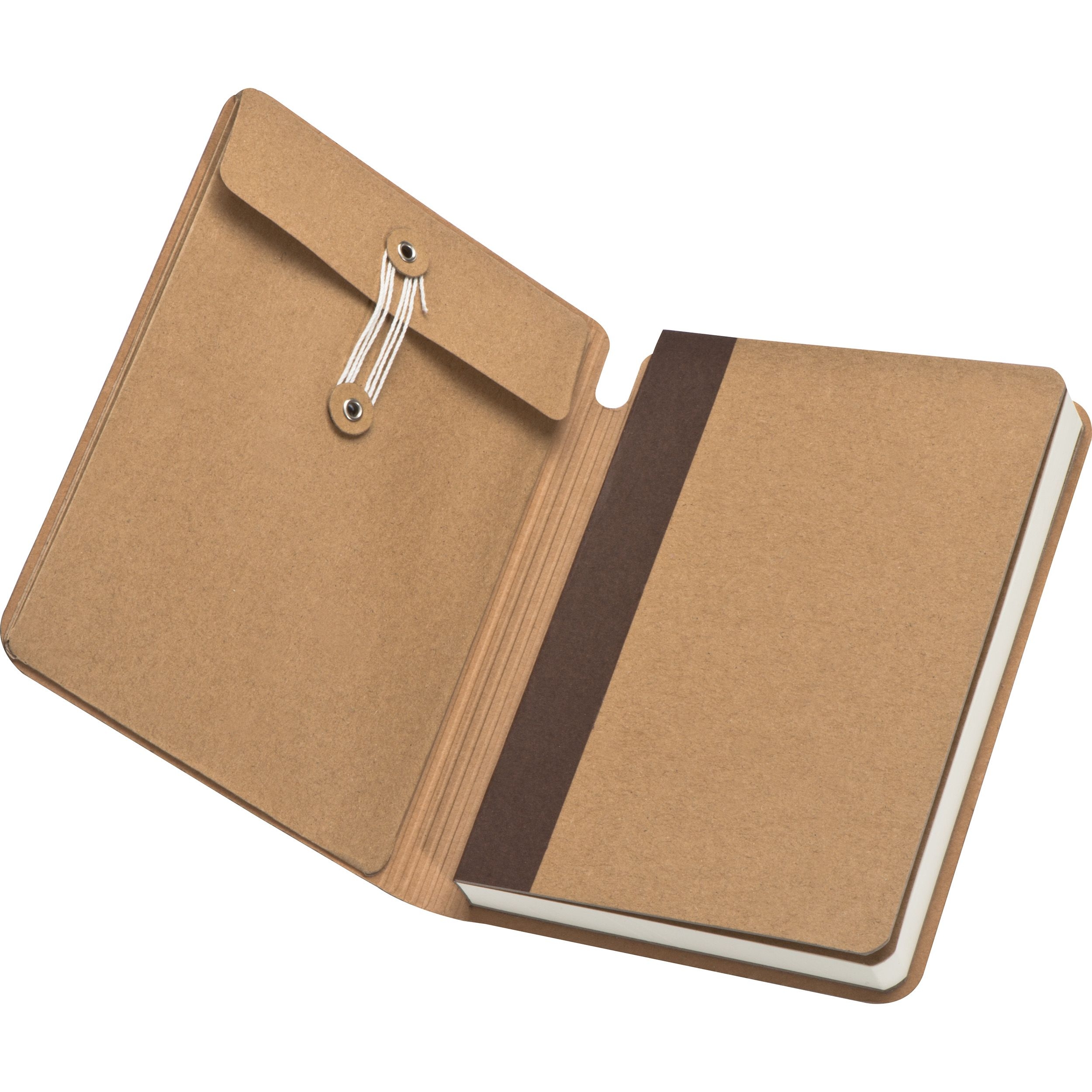 MA23445-01Notizbuch mit Gummiband _ braun