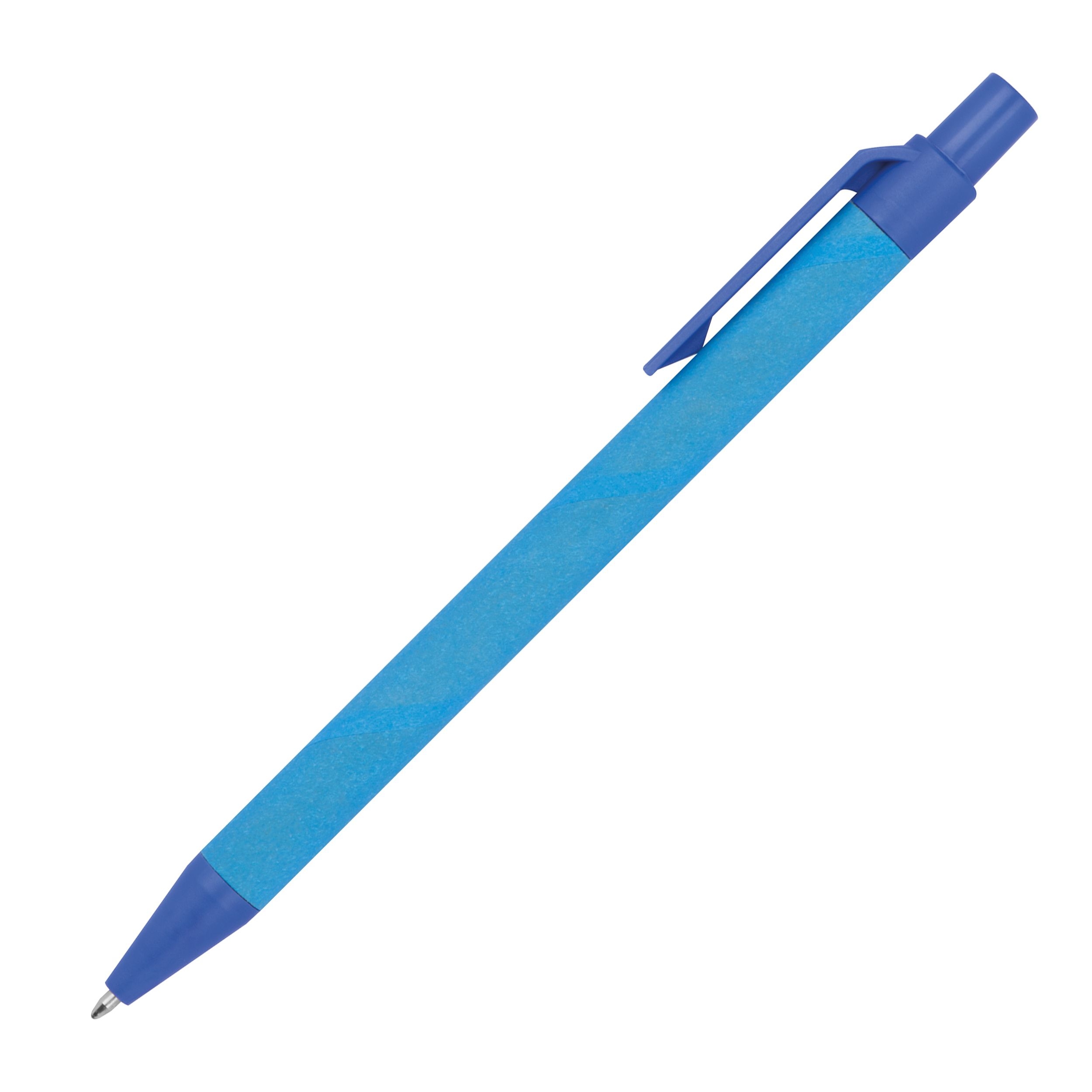 MA12565-04Kugelschreiber aus Papier und Mais_ blau