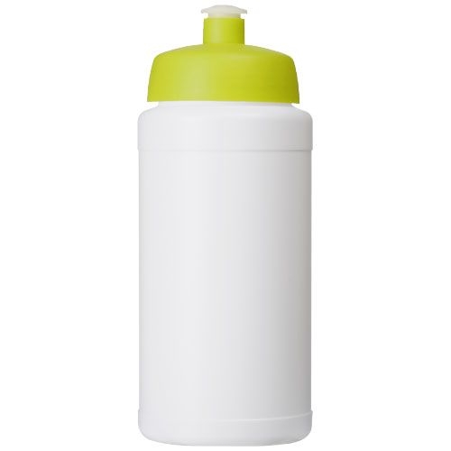 PF210688-5Baseline® Plus 500 ml Flasche mit Sportdeckel_ weiss_limone