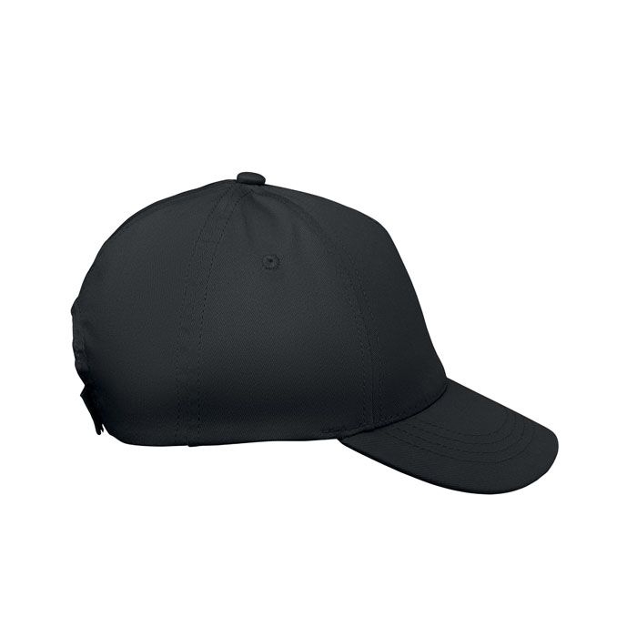 MO2346-03Buzz Kids 5-Panel-Baseball-Cap Kinder_ schwarz