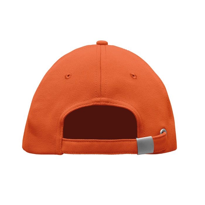 MO6831-10Senga Rpet cap 5 panels 210g_m²_ orange